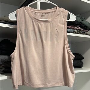 Nobull Women's Pink Crop Tank